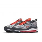 Nike Air Max 98 Wolf Grey Total Crimson (640744-006)
