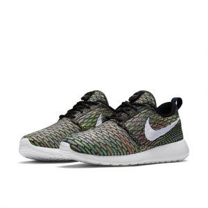 Nike Womens Roshe Run Flyknit Multicolor (2015) (704927-001)