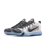 Nike Kobe 10 Elite Low HTM Shark Jaw (White Black) (805937-101)