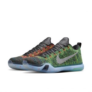 Nike Kobe 10 Elite Low HTM Racecar ( Multicolor Green) (805937-901)