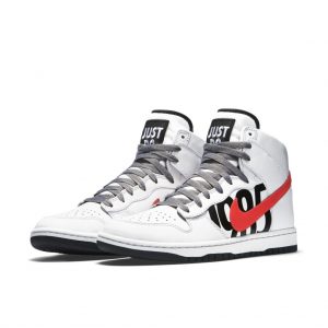 Nike Dunk Lux High Undftd White Infrared (826668-160)
