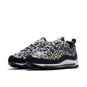 Nike Air Max 98 AOP Camo Black White (AQ4130-100)