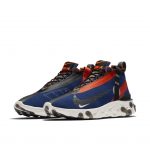 Nike React LW WR Mid ISPA Blue Void Team Orange (AT3143-400)