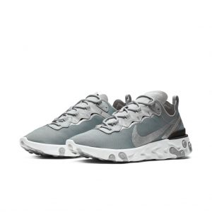Nike React Element 55 Metallic Silver (2018) (BQ6166-007)