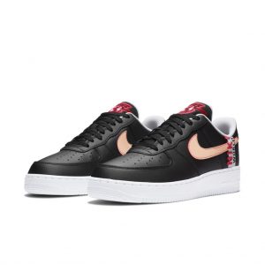 Nike Air Force AF 1 ‚Worldwide‘ Black Crimson (2020) (CK6924-001)