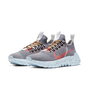 Nike Space Hippie 01 Vast Grey Hyper Crimson (2020) (CQ3986-001)
