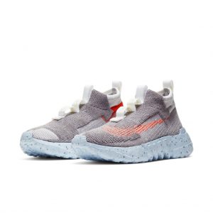 Nike Space Hippie 02 Vast Grey Hyper Crimson (2020) (CQ3988-001)