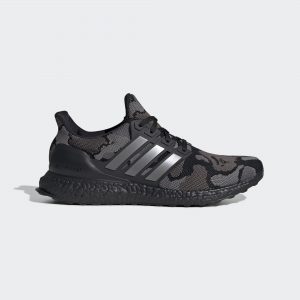 Adidas x A Bathing Ape Grey Black Camo BAPE Ultra Boost (2019) (G54784)
