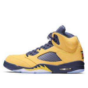 Air Jordan Nike AJ V 5 SP ‚Amarillo‘ (Michigan) (2019) (CQ9541-704)