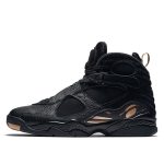Air Jordan x OVO x Nike AJ VIII 8 Retro Black Metallic Gold (AA1239-045)