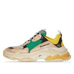 Balenciaga Triple S Beige Green Yellow (2018 Re-Issue) (512175-W09O2-7070)