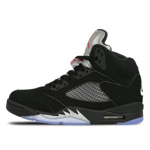 Air Jordan Nike AJ 5 V Retro Black Metallic (2016) (845035-003)