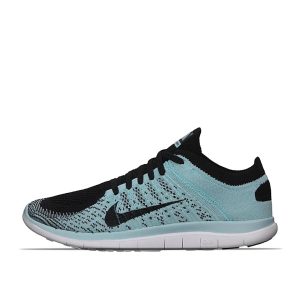 Nike Womens Free 4.0 Flyknit Black Glacier Ice (2014) (631050-004)