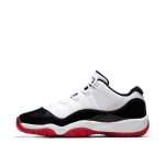 Air Jordan Nike AJ XI 11 Low Suede ‚White Bred‘ (GS) (2020) (528896-160)