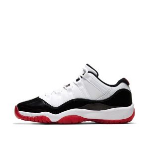 Air Jordan Nike AJ XI 11 Low Suede ‚White Bred‘ (GS) (2020) (528896-160)