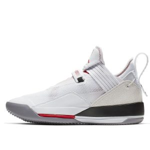 Air Jordan Nike AJ XXXIII 33 SE White Gym Red Black (2019) (CD9560-106)