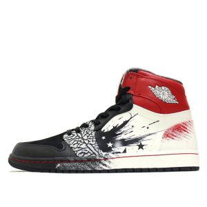 Air Jordan Nike AJ I 1 Retro Dave White ‚Wings for the Future‘ (2012) (464803-001)