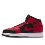 Air Jordan Nike AJ I 1 Mid ‚Bred‘ (GS) (2019) (554725-054)