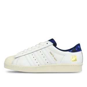Adidas Superstar 80s Undefeated UNDFTD Bape White Blue (B34292)