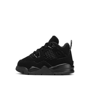 Air Jordan Nike AJ IV 4 Retro Black Cat (TD) (2020) (BQ7670-010)
