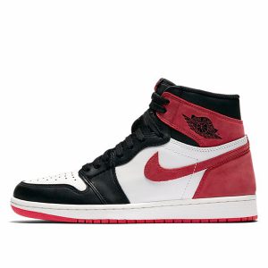 Air Jordan Nike AJ I 1 Retro High OG Track Red Wmns "6 Rings" (2018) (555088-112)