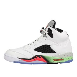 Air Jordan Nike AJ 5 V Retro Poison Green (Pro Stars) (136027-115)