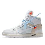 Air Jordan x Off White Nike AJ I 1 ‚The 10 Ten Part II‘ (2018) (AQ0818-100)