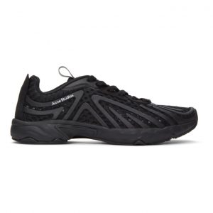 Acne Studios Black Trail Sneakers (BD0141)