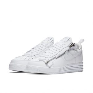 Nike x Acronym Air Lunar Force 1 Low All White (2017) (AF100) (AJ6247-100)