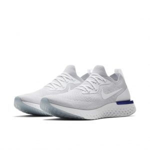 Nike Epic React Flyknit White/Racer Blue (AQ0067-100)