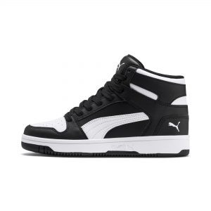 Puma Rebound Lay Up SL Youth Schwarz/Weiß (370486-01)