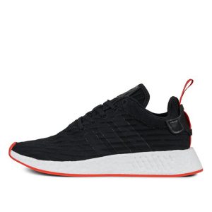 Adidas NMD R2 Core Black Red "Two Toned" (BA7252)