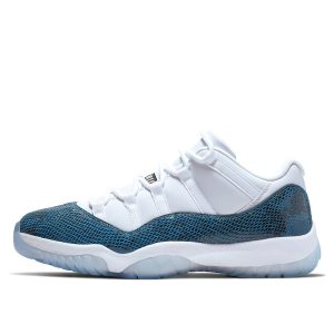 Air Jordan Nike AJ XI 11 Low ‚Navy Blue Snakeskin‘ (2019) (CD6846-102)