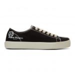 Maison Margiela Black Canvas Tabi Sneakers (S58WS0110 P1875)