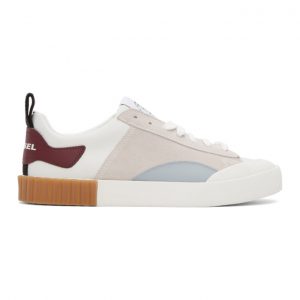 Diesel White S-Bully SC Sneakers (Y02134P3549)