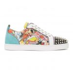 Christian Louboutin Multicolor Louis Junior Spikes Orlato Sneakers (3200327)