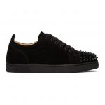Christian Louboutin Blue Louis Junior Spikes Sneakers (1130575)