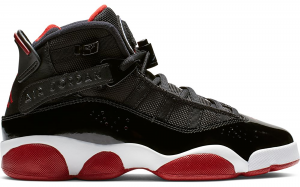 Jordan 6 Rings Black Varsity Red (GS)