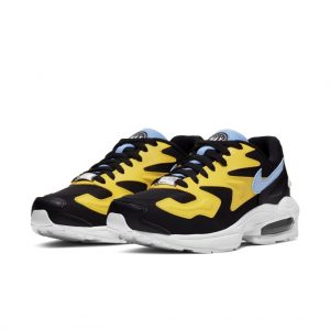 Nike Air Max 2 Light Yellow Light Blue Black