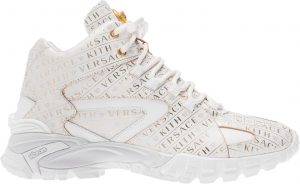 Versace Amico Trainer Mid x Kith White