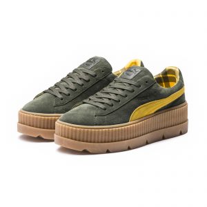 Puma Cleated Creeper Rihanna Fenty Suede Green (W)