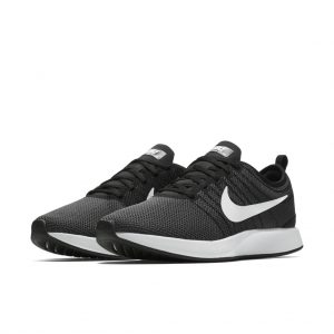 Nike Dualtone Racer Black White-Dark Grey