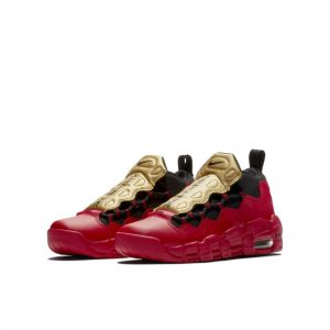Nike Air More Money University Red Metallic Gold (GS)