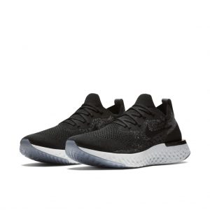 Nike Epic React Flyknit Black Dark Grey