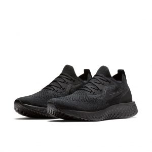 Nike Epic React Flyknit Triple Black (W)