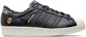 adidas Superstar 80s Undftd Bape Black