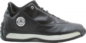Jordan 18 OG Low Black Silver Chrome