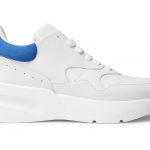 Alexander McQueen Oversized Runner White Blue