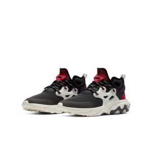 Nike React Presto Black Phantom Red (GS)