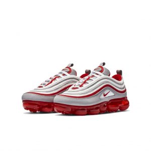 Nike Air VaporMax 97 Atmosphere Grey University Red (GS)